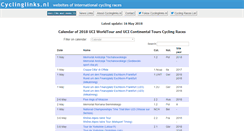 Desktop Screenshot of cyclinglinks.nl